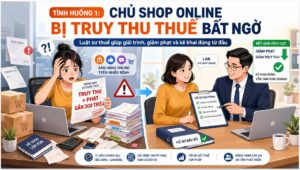 Chủ shop online bị truy thu thuế