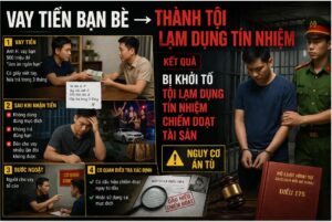 Anh H. vay tiền bạn bè không trả có phạm tội không?